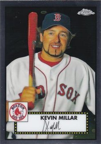 #598 Kevin Millar - Boston Red Sox - 2021 Topps Chrome Platinum Anniversary Baseball