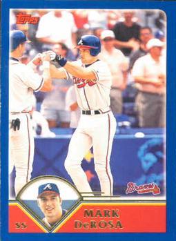 #598 Mark Derosa - Atlanta Braves - 2003 Topps Baseball