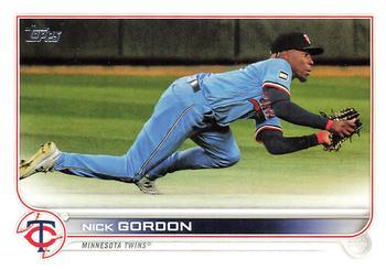 #598 Nick Gordon - Minnesota Twins - 2022 Topps Baseball