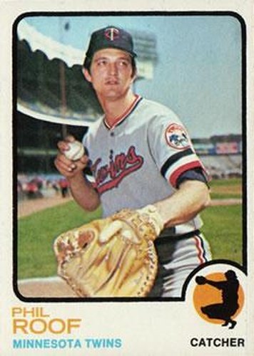 #598 Phil Roof - Minnesota Twins - 1973 Topps Baseball