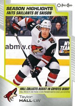 #598 Taylor Hall - Arizona Coyotes - 2020-21 O-Pee-Chee Hockey