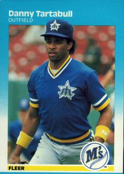 #598 Danny Tartabull - Seattle Mariners - 1987 Fleer Baseball