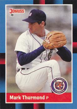 #599 Mark Thurmond - Detroit Tigers - 1988 Donruss Baseball