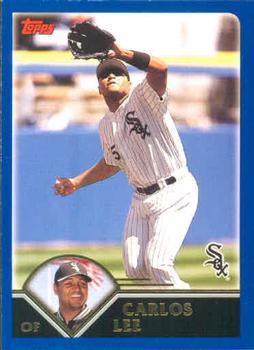 #599 Carlos Lee - Chicago White Sox - 2003 Topps Baseball