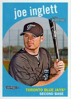 #599 Joe Inglett - Toronto Blue Jays - 2008 Topps Heritage Baseball