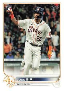 #599 Jose Siri - Houston Astros - 2022 Topps Baseball