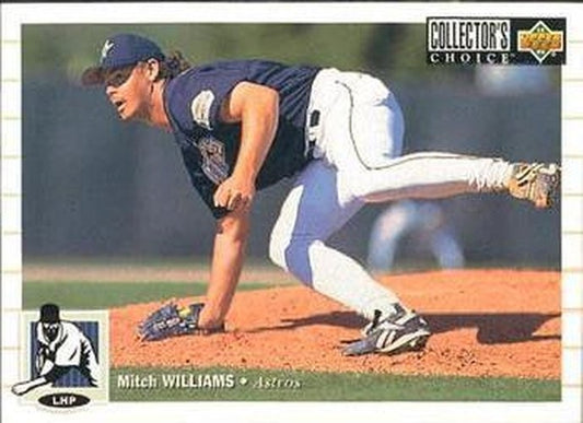 #599 Mitch Williams - Houston Astros - 1994 Collector's Choice Baseball