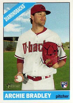 #599a Archie Bradley - Arizona Diamondbacks - 2015 Topps Heritage Baseball