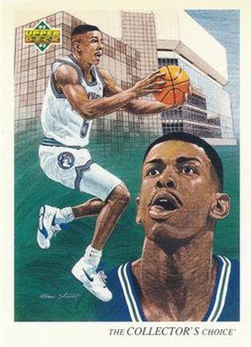 #59 Doug West - Minnesota Timberwolves - 1992-93 Upper Deck Basketball