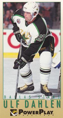 #59 Ulf Dahlen - Dallas Stars - 1993-94 Fleer PowerPlay Hockey