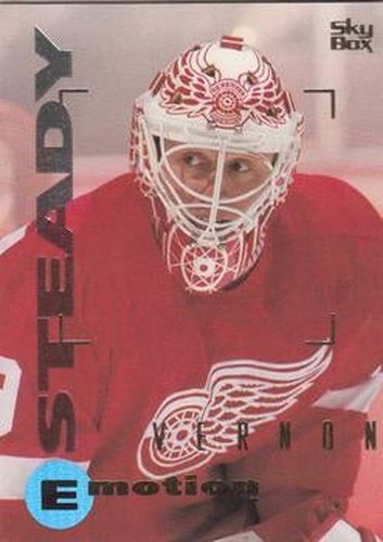 #59 Mike Vernon - Detroit Red Wings - 1995-96 SkyBox E-Motion Hockey