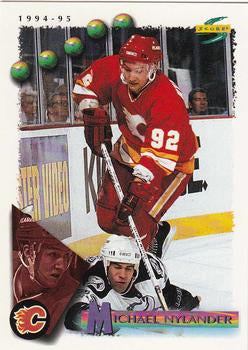 #59 Michael Nylander - Calgary Flames - 1994-95 Score Hockey
