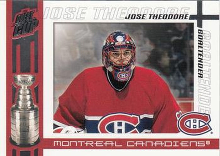#59 Jose Theodore - Montreal Canadiens - 2003-04 Pacific Quest for the Cup Hockey