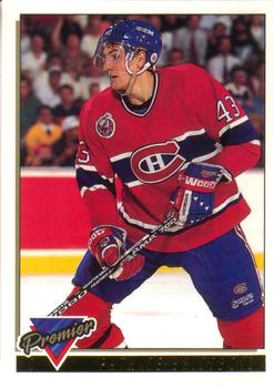 #59 Patrice Brisebois - Montreal Canadiens - 1993-94 O-Pee-Chee Premier Hockey - Gold