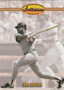 #59 Don Baylor - New York Yankees - 1993 Ted Williams Baseball