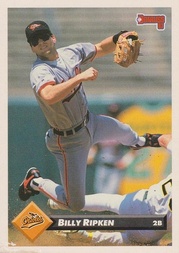 #59 Billy Ripken - Baltimore Orioles - 1993 Donruss Baseball