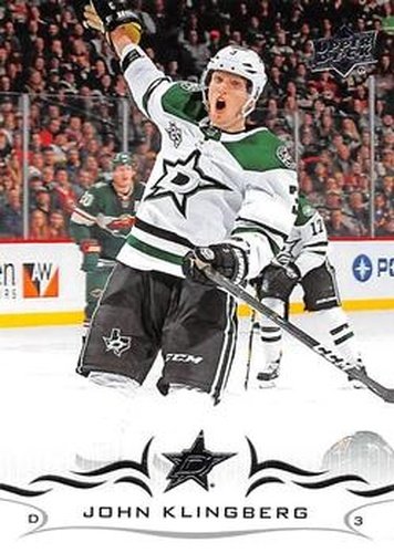 #59 John Klingberg - Dallas Stars - 2018-19 Upper Deck Hockey