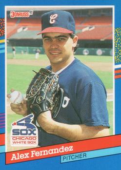 #59 Alex Fernandez - Chicago White Sox - 1991 Donruss Baseball