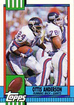 #59 Ottis Anderson - New York Giants - 1990 Topps Football