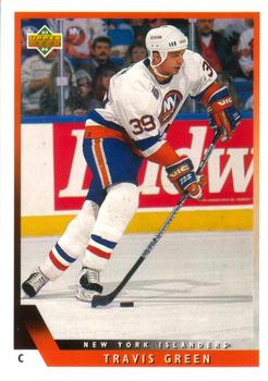 #59 Travis Green - New York Islanders - 1993-94 Upper Deck Hockey
