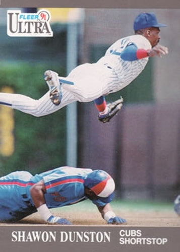 #59 Shawon Dunston - Chicago Cubs - 1991 Ultra Baseball