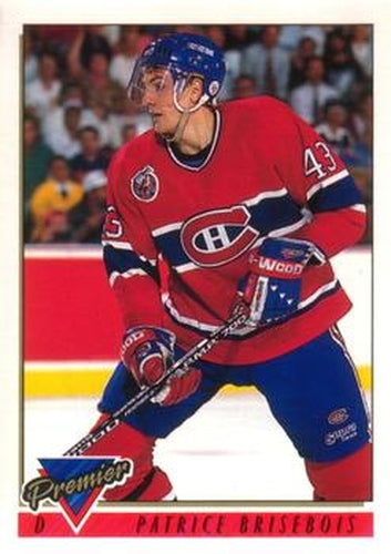 #59 Patrice Brisebois - Montreal Canadiens - 1993-94 O-Pee-Chee Premier Hockey