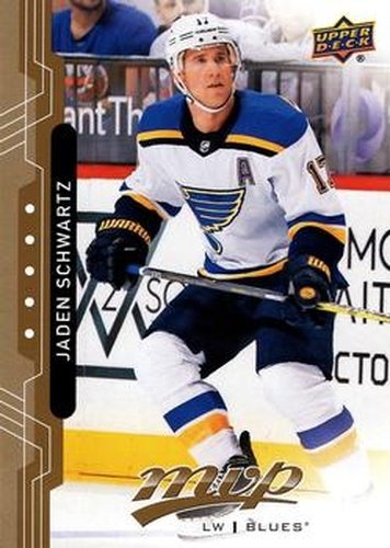 #59 Jaden Schwartz - St. Louis Blues - 2018-19 Upper Deck MVP Hockey