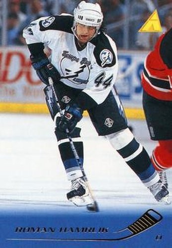 #59 Roman Hamrlik - Tampa Bay Lightning - 1995-96 Pinnacle Hockey