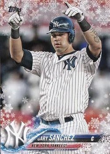 #HMW59 Gary Sanchez - New York Yankees - 2018 Topps Holiday Baseball
