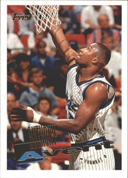 #59 Anthony Avent - Orlando Magic - 1995-96 Topps Basketball
