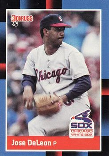 #59 Jose DeLeon - Chicago White Sox - 1988 Donruss Baseball