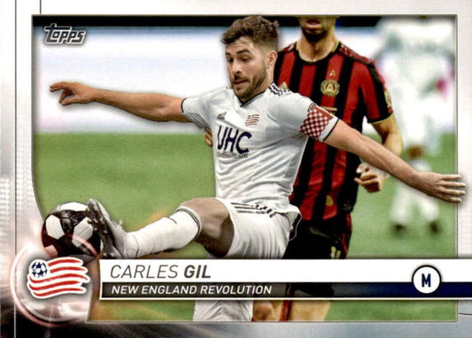 #59 Carles Gil - New England Revolution - 2020 Topps MLS Soccer