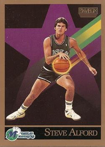 #59 Steve Alford - Dallas Mavericks - 1990-91 SkyBox Basketball