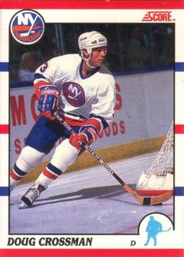 #59 Doug Crossman - New York Islanders - 1990-91 Score Canadian Hockey