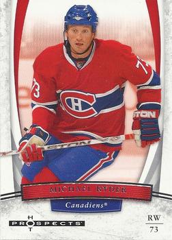 #59 Michael Ryder - Montreal Canadiens - 2007-08 Fleer Hot Prospects Hockey