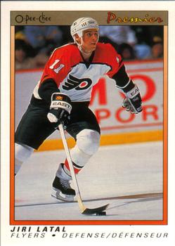 #59 Jiri Latal - Philadelphia Flyers - 1990-91 O-Pee-Chee Premier Hockey