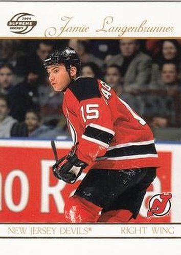 #59 Jamie Langenbrunner - New Jersey Devils - 2003-04 Pacific Supreme Hockey