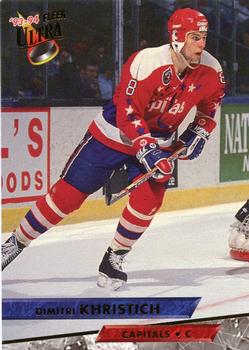 #59 Dmitri Khristich - Washington Capitals - 1993-94 Ultra Hockey