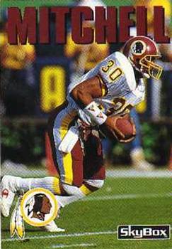 #59 Brian Mitchell - Washington Redskins - 1992 SkyBox Impact Football