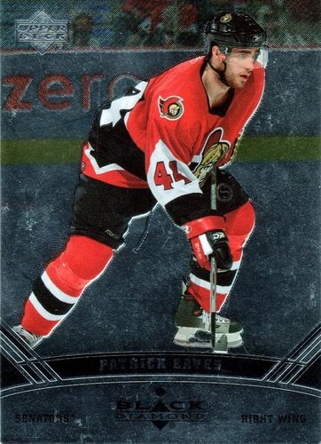 #59 Patrick Eaves - Ottawa Senators - 2006-07 Upper Deck Black Diamond Hockey