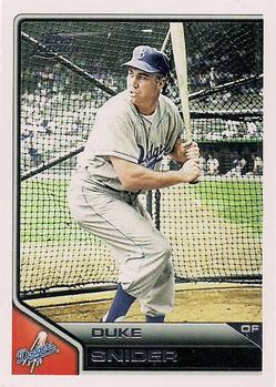 #59 Duke Snider - Brooklyn Dodgers - 2011 Topps Lineage Baseball