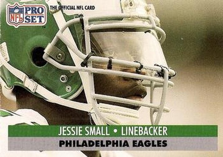 #259 Jessie Small - Philadelphia Eagles - 1991 Pro Set Football
