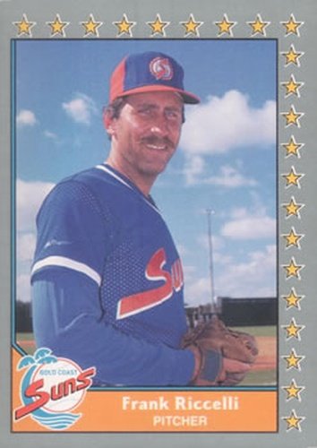 #59 Frank Riccelli - Gold Coast Suns - 1990 Pacific Senior League Baseball