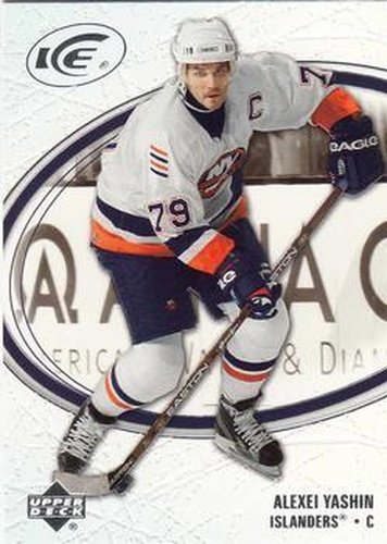 #59 Alexei Yashin - New York Islanders - 2005-06 Upper Deck Ice Hockey