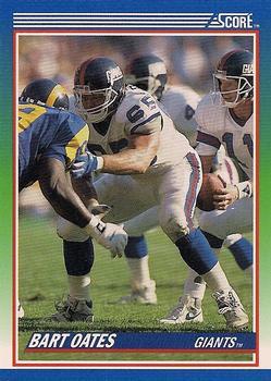 #59 Bart Oates - New York Giants - 1990 Score Football