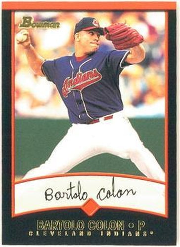#59 Bartolo Colon - Cleveland Indians - 2001 Bowman Baseball