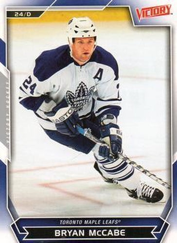 #59 Bryan McCabe - Toronto Maple Leafs - 2007-08 Upper Deck Victory Hockey