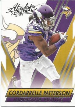 #59 Cordarrelle Patterson - Minnesota Vikings - 2014 Panini Absolute - Retail Football