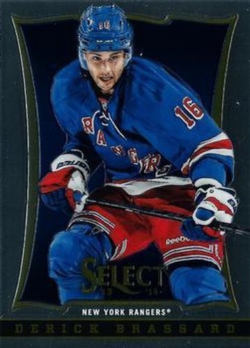 #59 Derick Brassard - New York Rangers - 2013-14 Panini Select Hockey