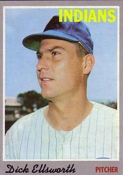 #59 Dick Ellsworth - Cleveland Indians - 1970 Topps Baseball